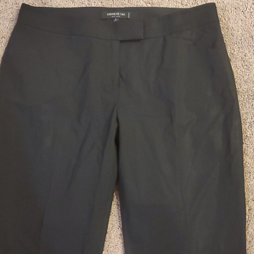 Lafayette 148 New York Black Slacks Capri